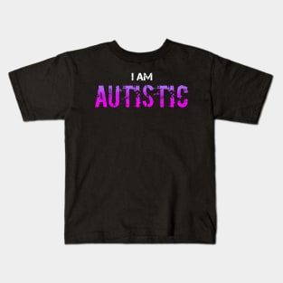 I am autistic Kids T-Shirt